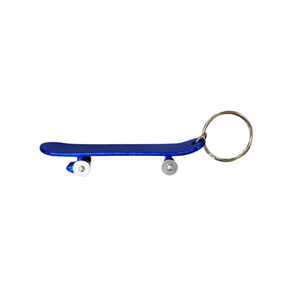 custom skateboard shape aluminum bottle opener