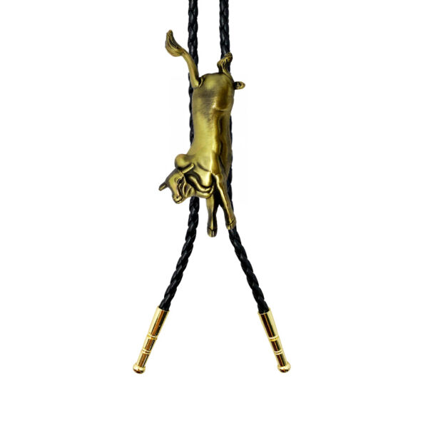 zinc alloy animal design bolo tie