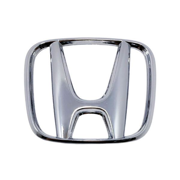 custom Honda emblem silver finishing