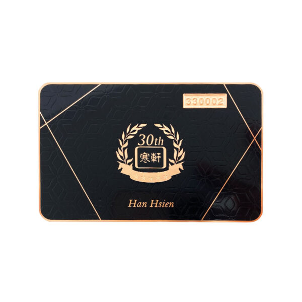 custom metal VIP cards