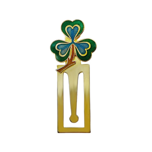 personalized brass bookmark