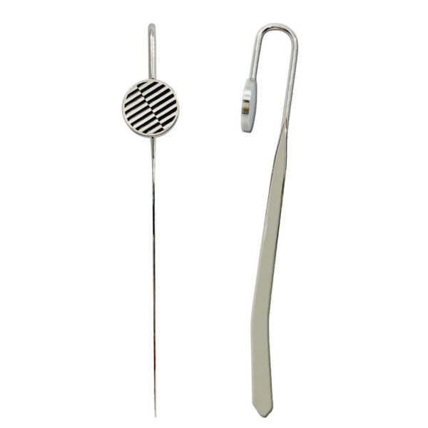 custom logo classic metal bookmark