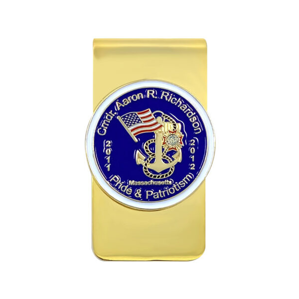 custom metal money clip holder