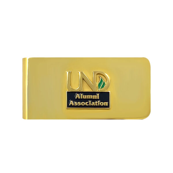 custom metal brand logos money clip