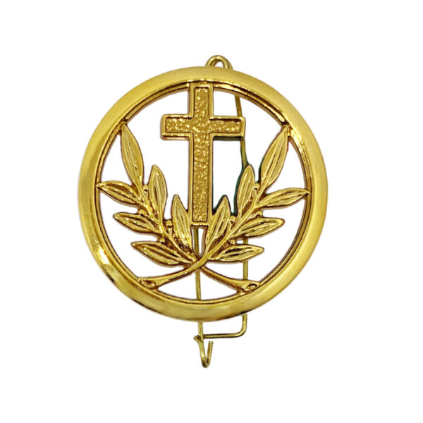 the cross hat badge for Christian