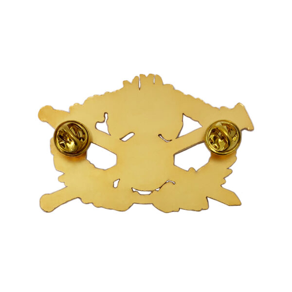 army hat badge back butterfly clutch