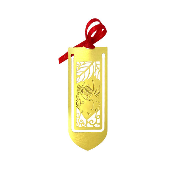 custom metal logo bookmarks