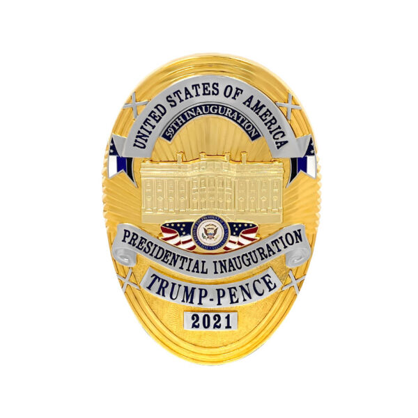 custom multiple-piece metal security badges