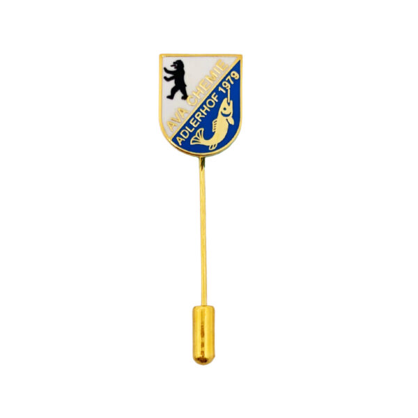 custom shape size enamel logo stick pin
