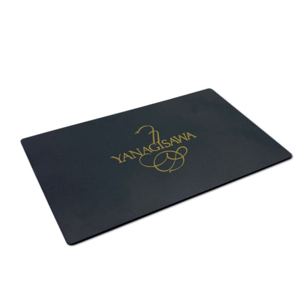 custom branded logo metal name card