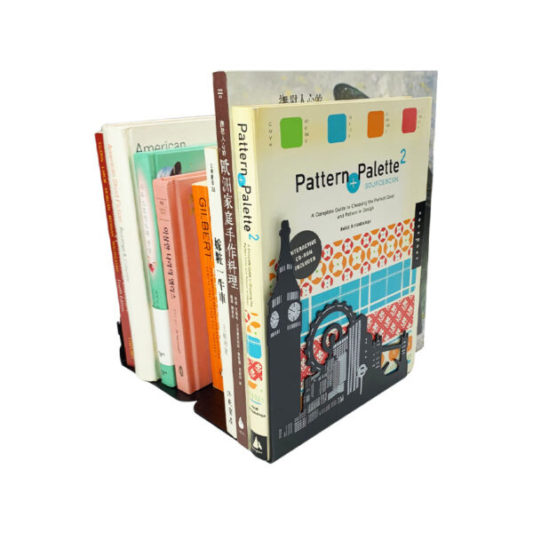 decorative metal bookend