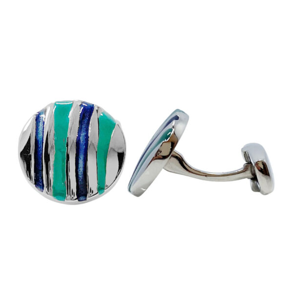 custom 925 silver cufflinks