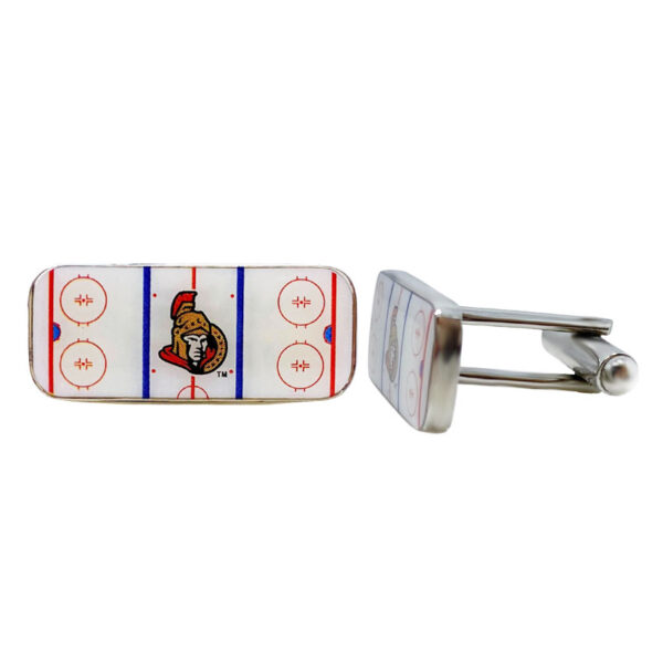 custom printed metal cuff links