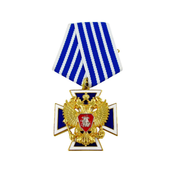 double layer medal enamel and gold finishing