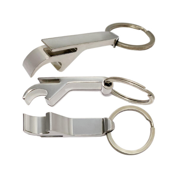 portable mini bottle opener keychain