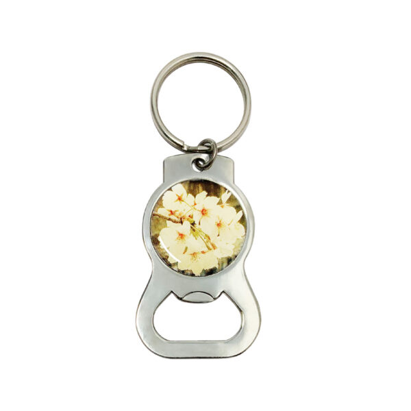 custom logo CMYK printing with epoxy bottle opener souvenir