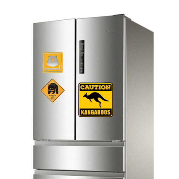 road sign design souvenir refrigerator magnet