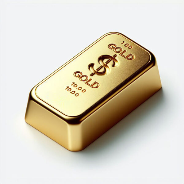 creative gold ingot custom paperweight