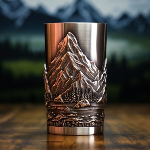 personalized metal creative metal shot glass