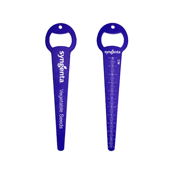 special shape beer bottle opener dark purple