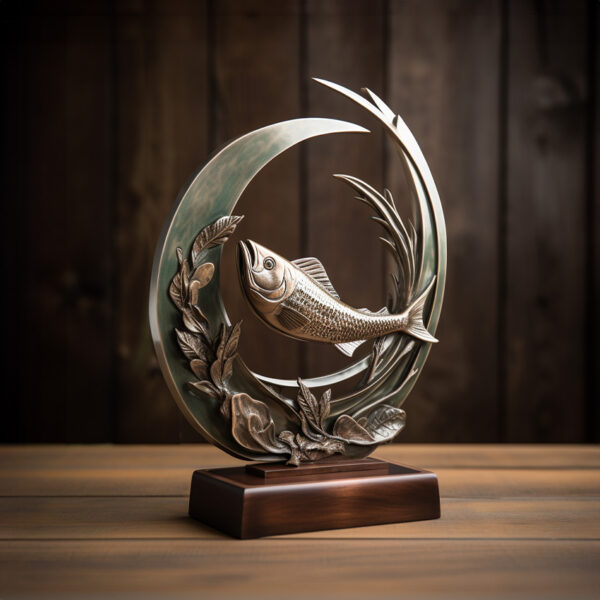 finishing trophy 3D design
