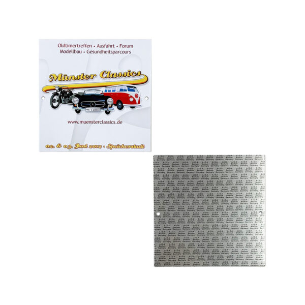 personalized cars logo metal sign plate
