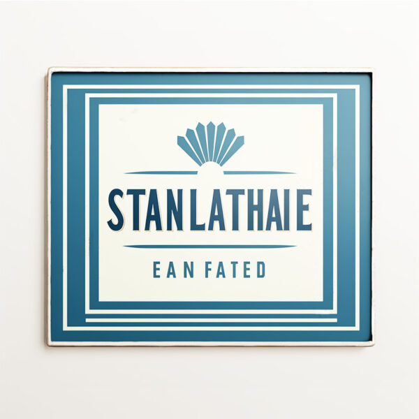 CMYK printing personalized aluminum sign board