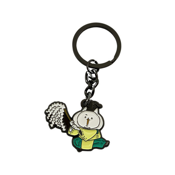 metal enamel keychain