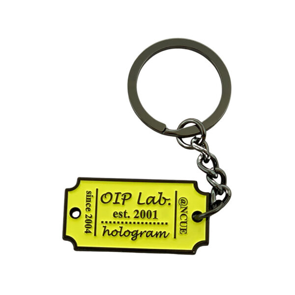 enamel key ring