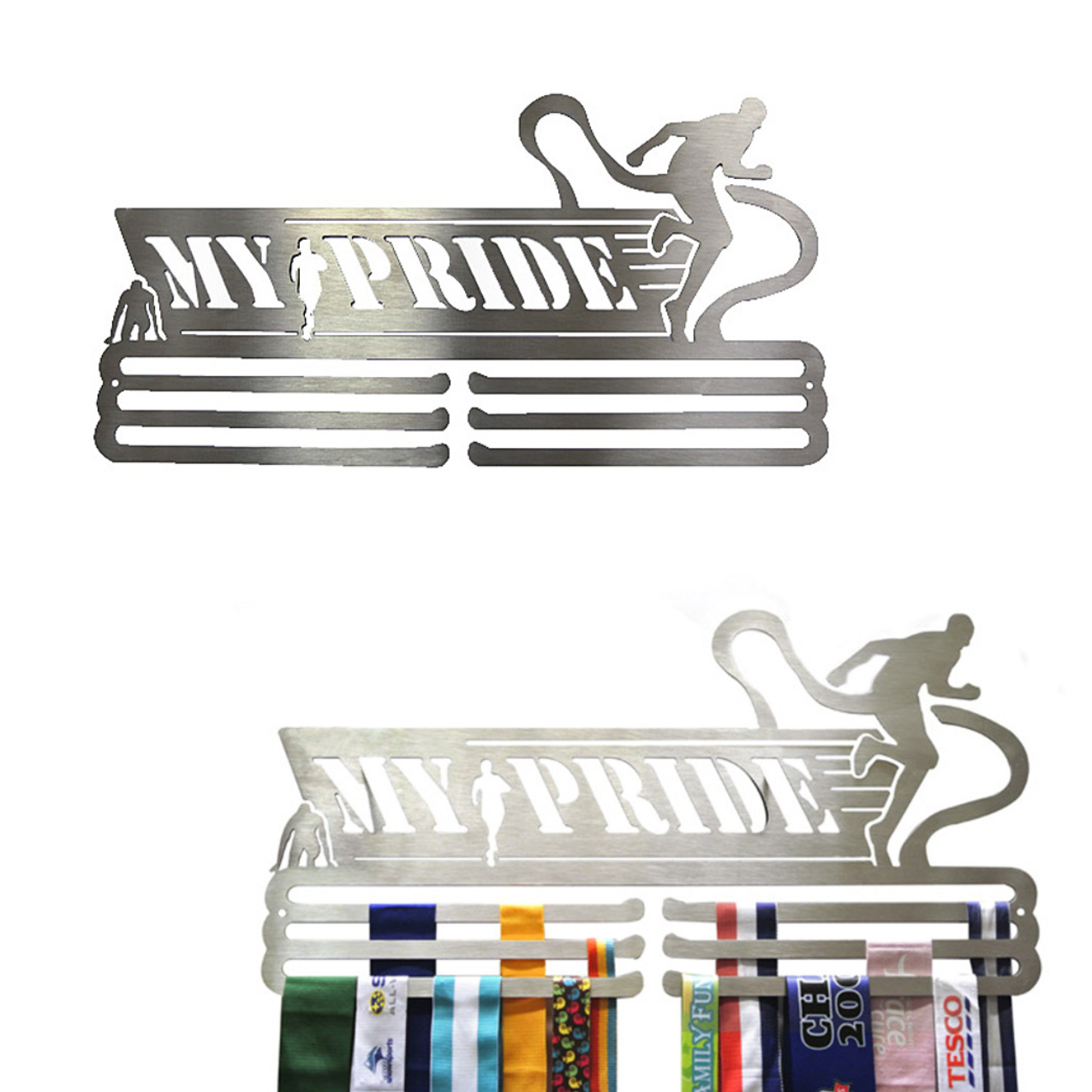 a sample of meta medal hanger