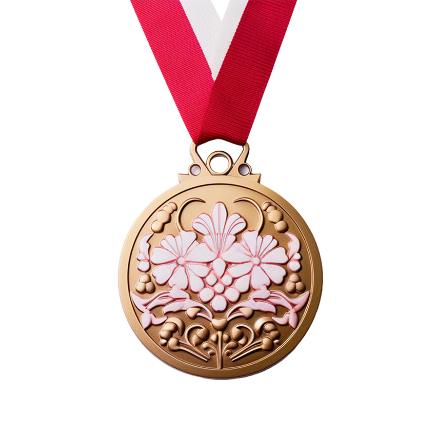 a sample of UV printed medal