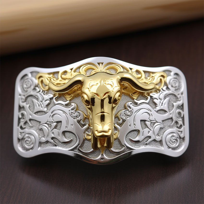 custom western belt buckle