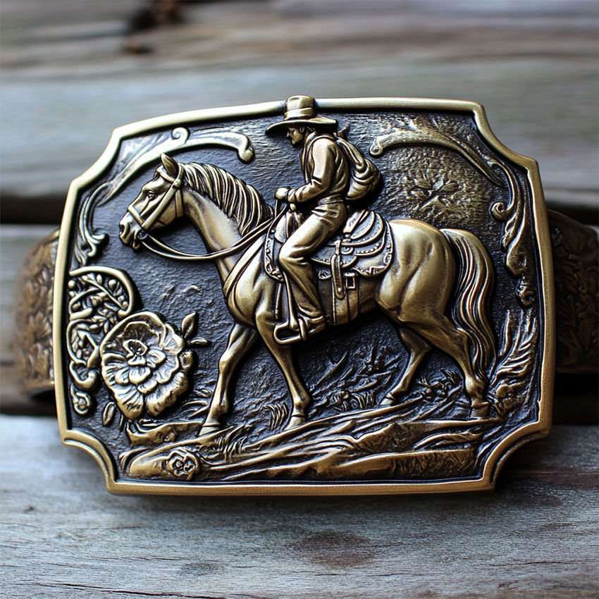 cowboy belt buckles