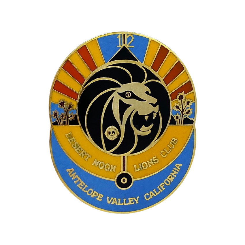 A Cloisonne pin example