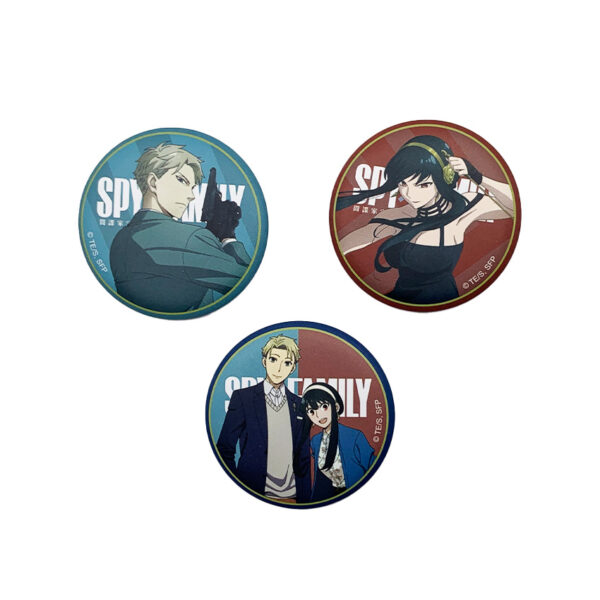 wholesale custom spy family button pin