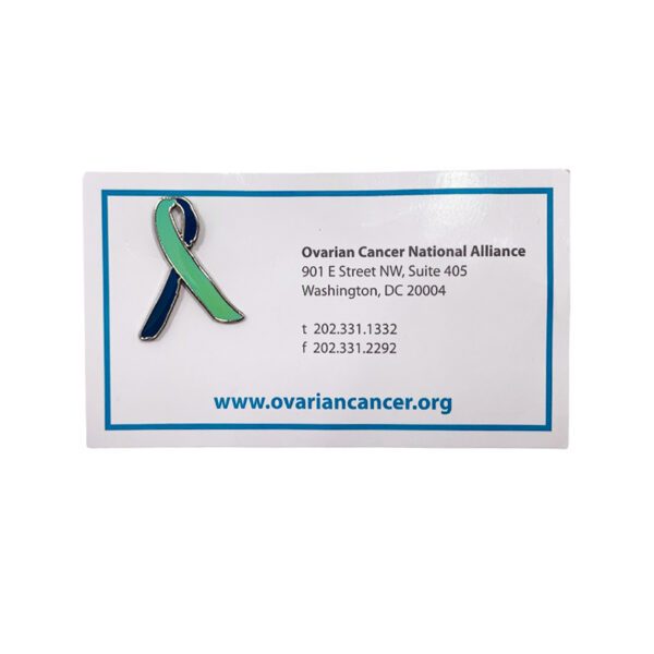 green ribbon charity badge