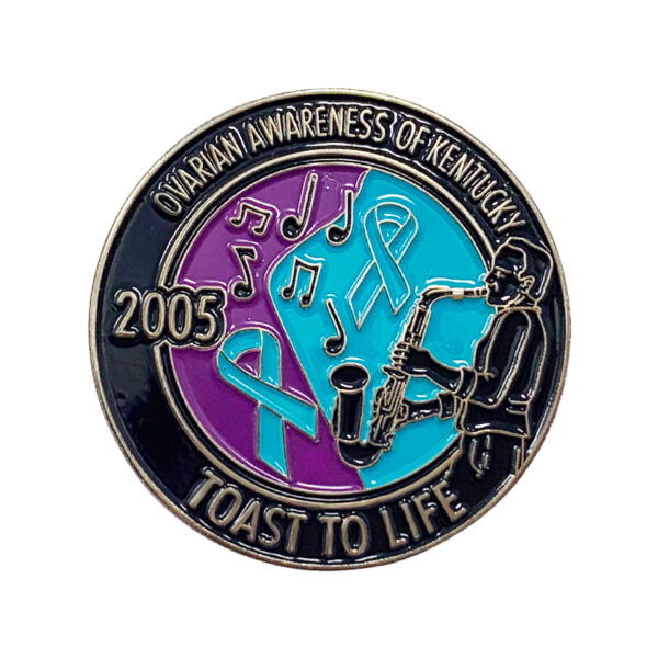 soft enamel charity badge made from jin sheu
