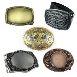 various custom metal belt buckles