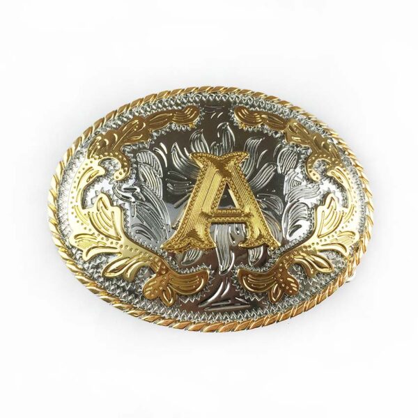 Western Belt Buckles with letter A