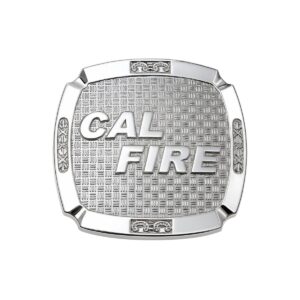 Firefighter belt buckle fittings and studs for bronze and zinc alloy materials