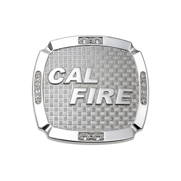 Firefighter belt buckle fittings and studs for bronze and zinc alloy materials
