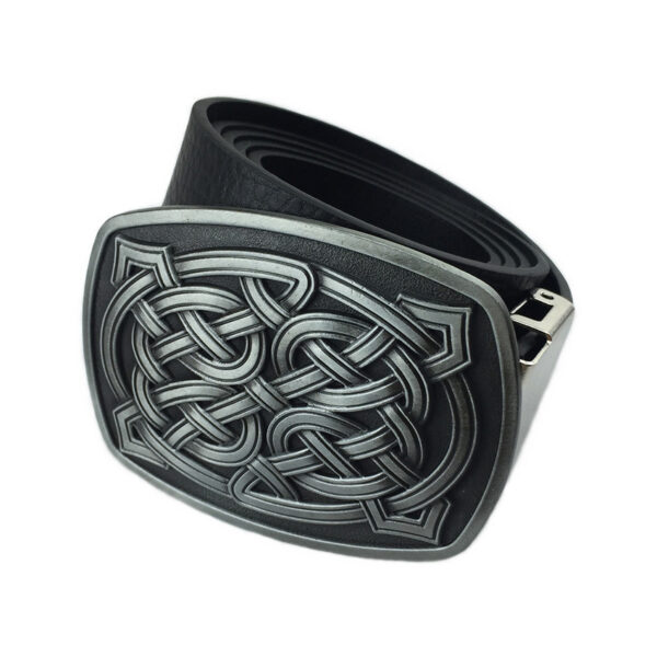 Celtic Belt Buckles antique tin finishing