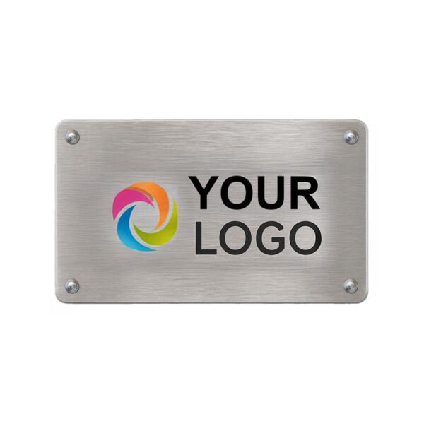 custom your logo metal nameplate