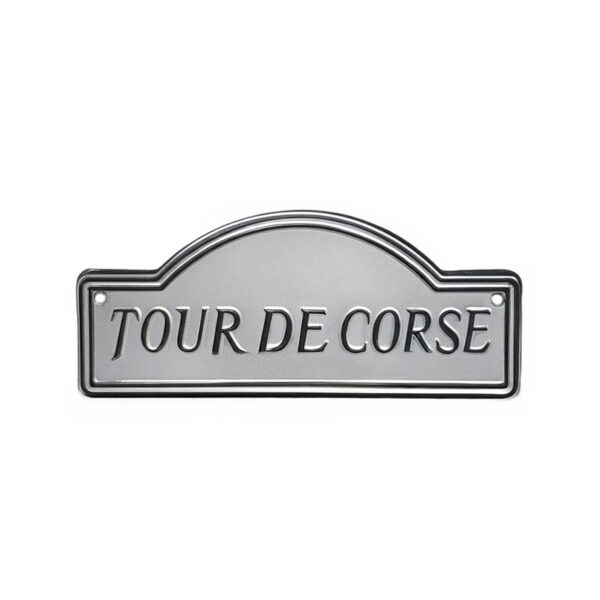 nickel plated metal nameplate