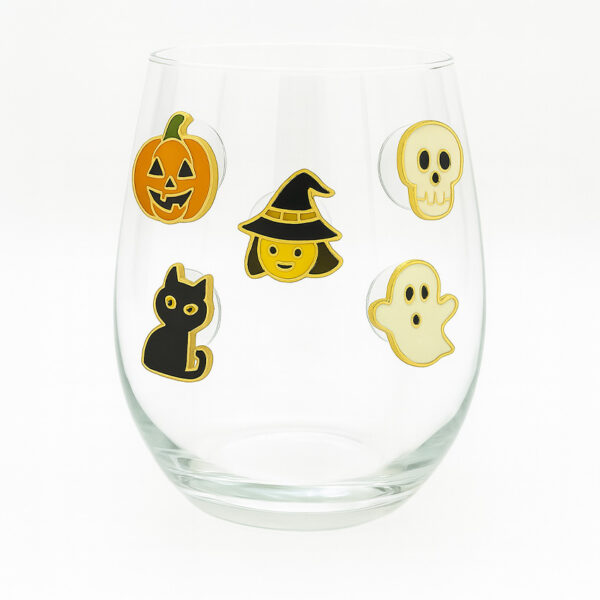 halloween custom wine glass identifiers jin sheu manufacturer